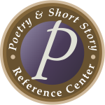 Poetry and Short Story Reference Center logo with a big "P" in the center